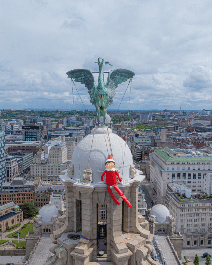 Liverpool set for a giant game of The Elf on the Shelf this Christmas