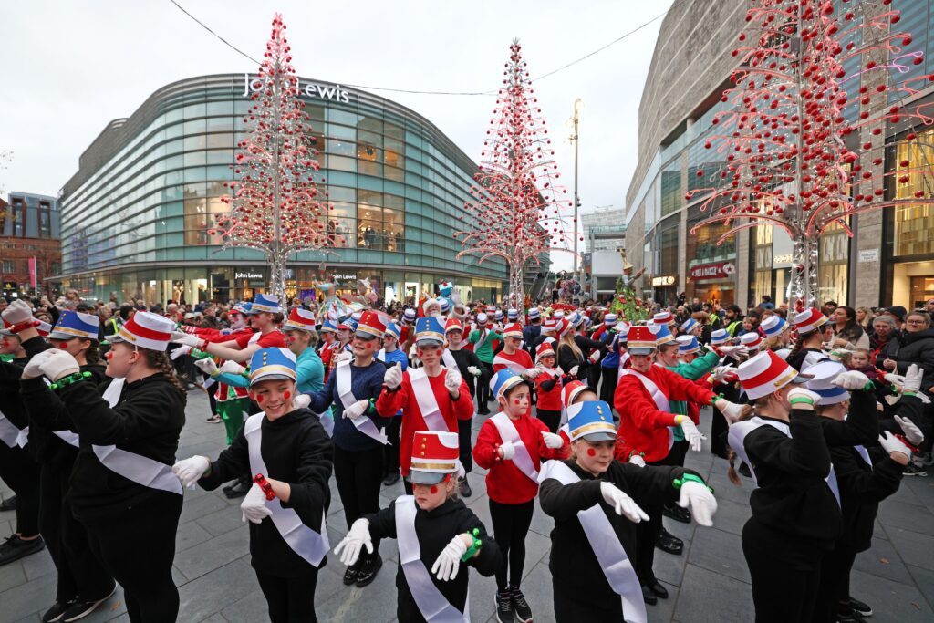 Claire House brings Christmas Magic to Liverpool ONE’s first-ever Toy Parade