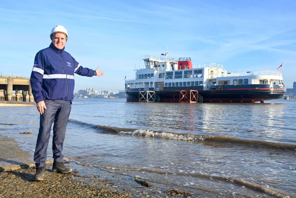 New £26m Mersey Ferry Floats for the First Time in Historic Milestone