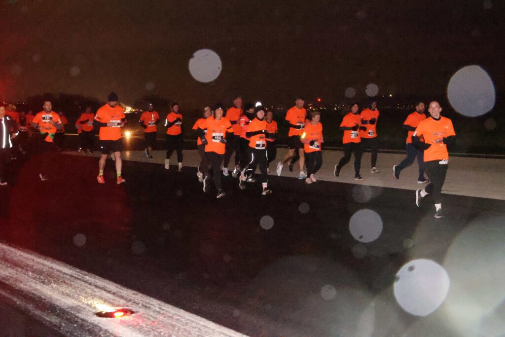 Liverpool Airport’s 5K nighttime race is a runway success