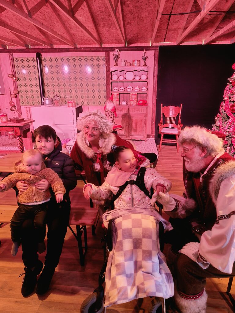 Claire House families make magical memories at North Pole Experience