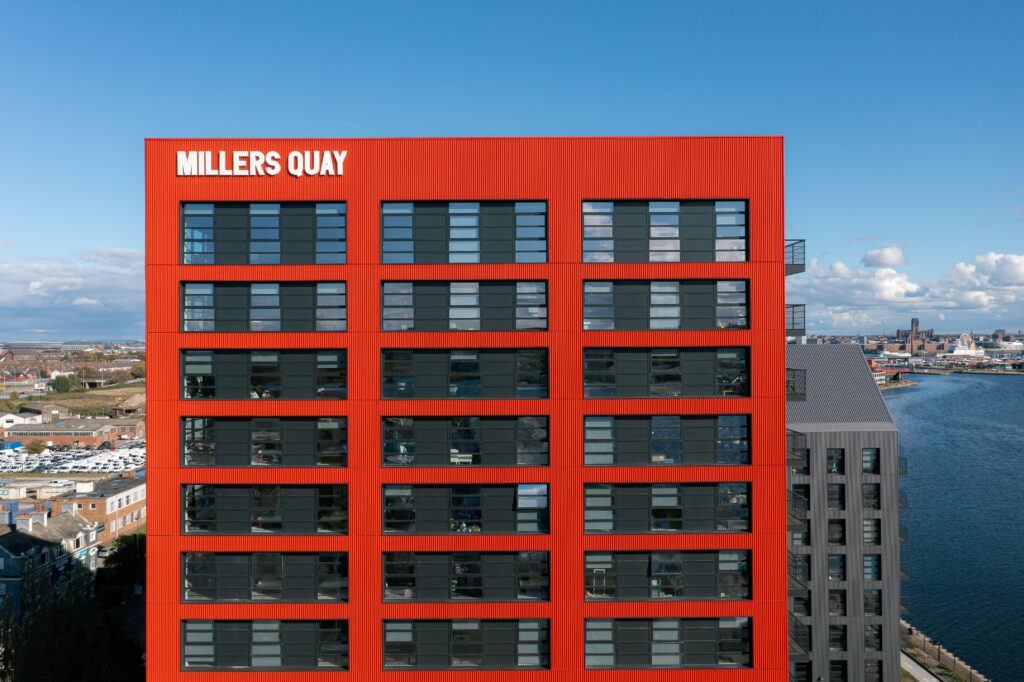 Major milestone for Wirral Waters as Millers Quay reaches full occupancy