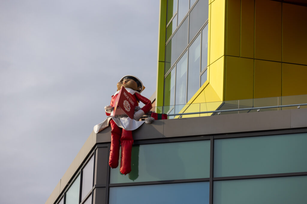 The Elf on the Shelf visits Alder Hey for Christmas