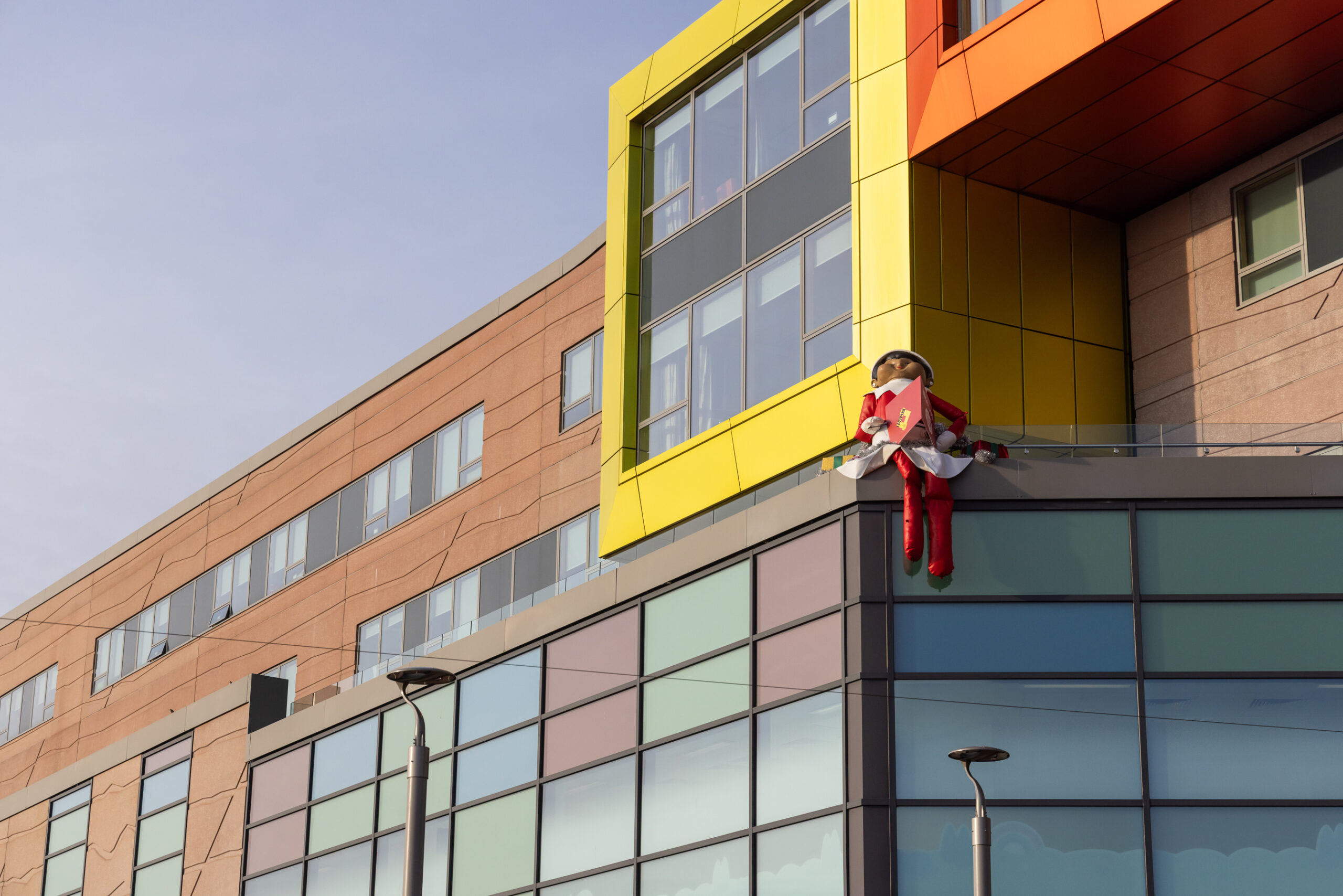 The Elf on the Shelf visits Alder Hey for Christmas