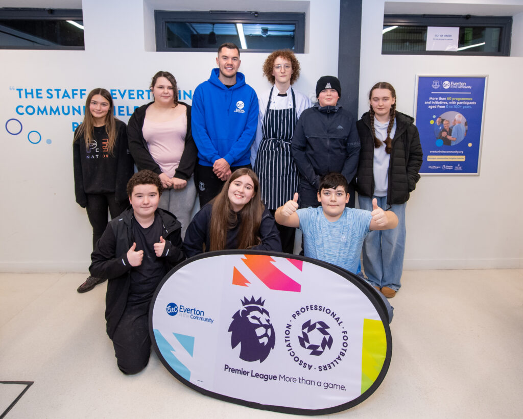 Blues Star Michael Keane Swaps Boots For Baking With Everton in the Community