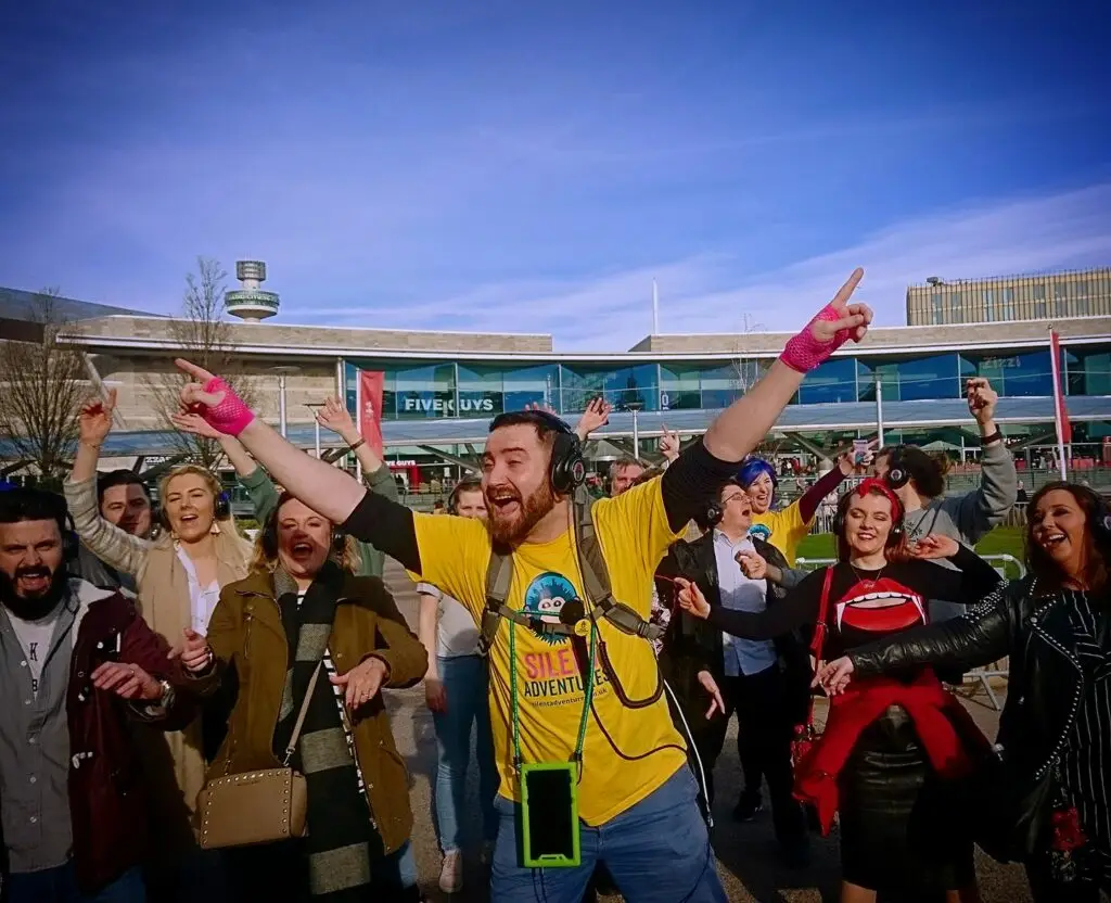 Dance Through the City: Liverpool’s Silent Disco Walking Tours with Silent Adventures