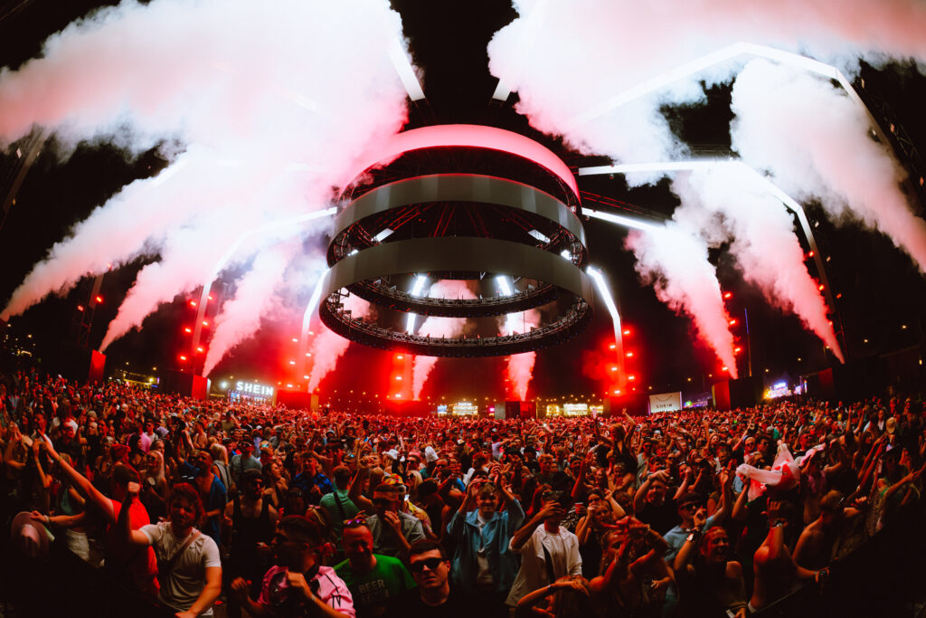 Crowd at Creamfields for Patrick Topping