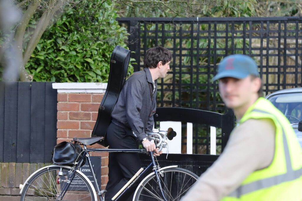 Filming has begun for four Beatles films with famous faces in Liverpool