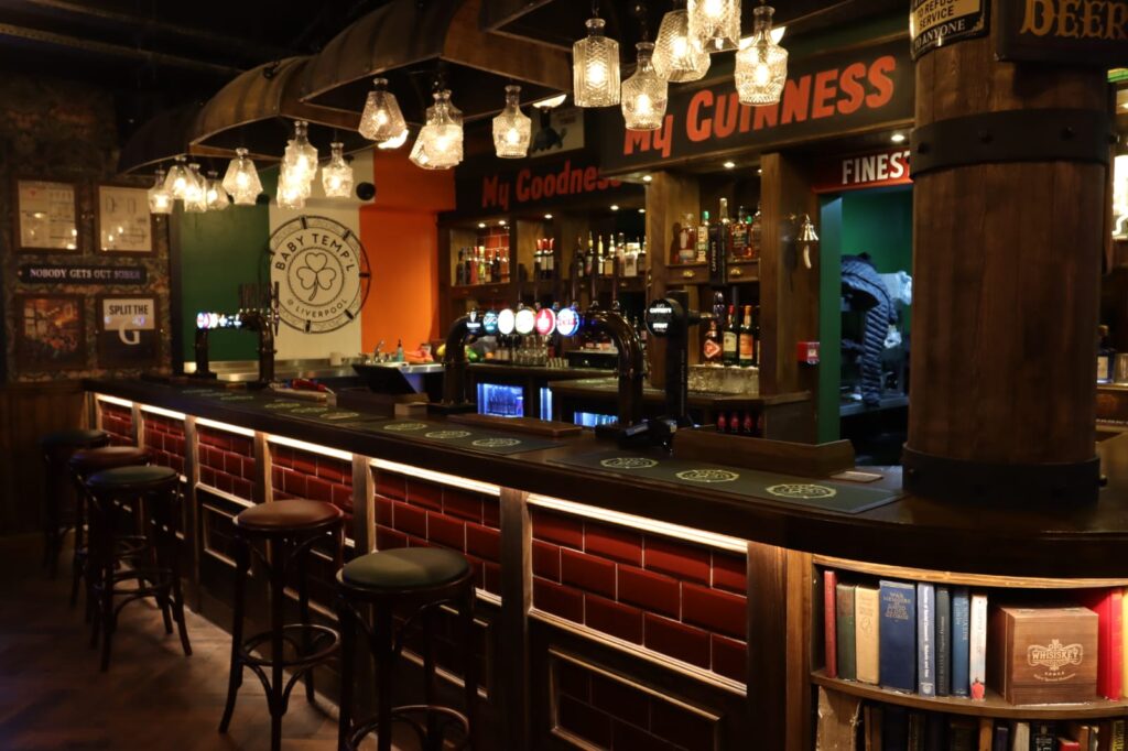 New Irish Bar Baby Temp’l Opens Beneath The Liverpool Pub on James Street