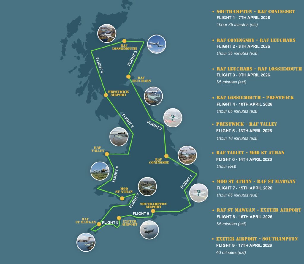 Historic Spitfire to fly over Liverpool as part of nationwide tour ...