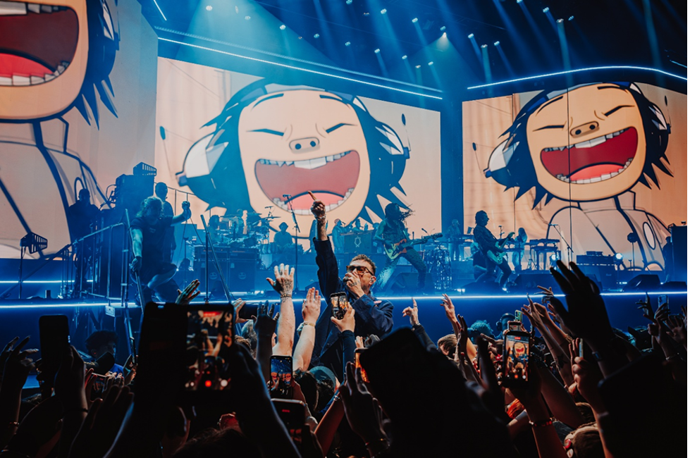 Music Review of Gorillaz at the M&S Bank Arena Liverpool