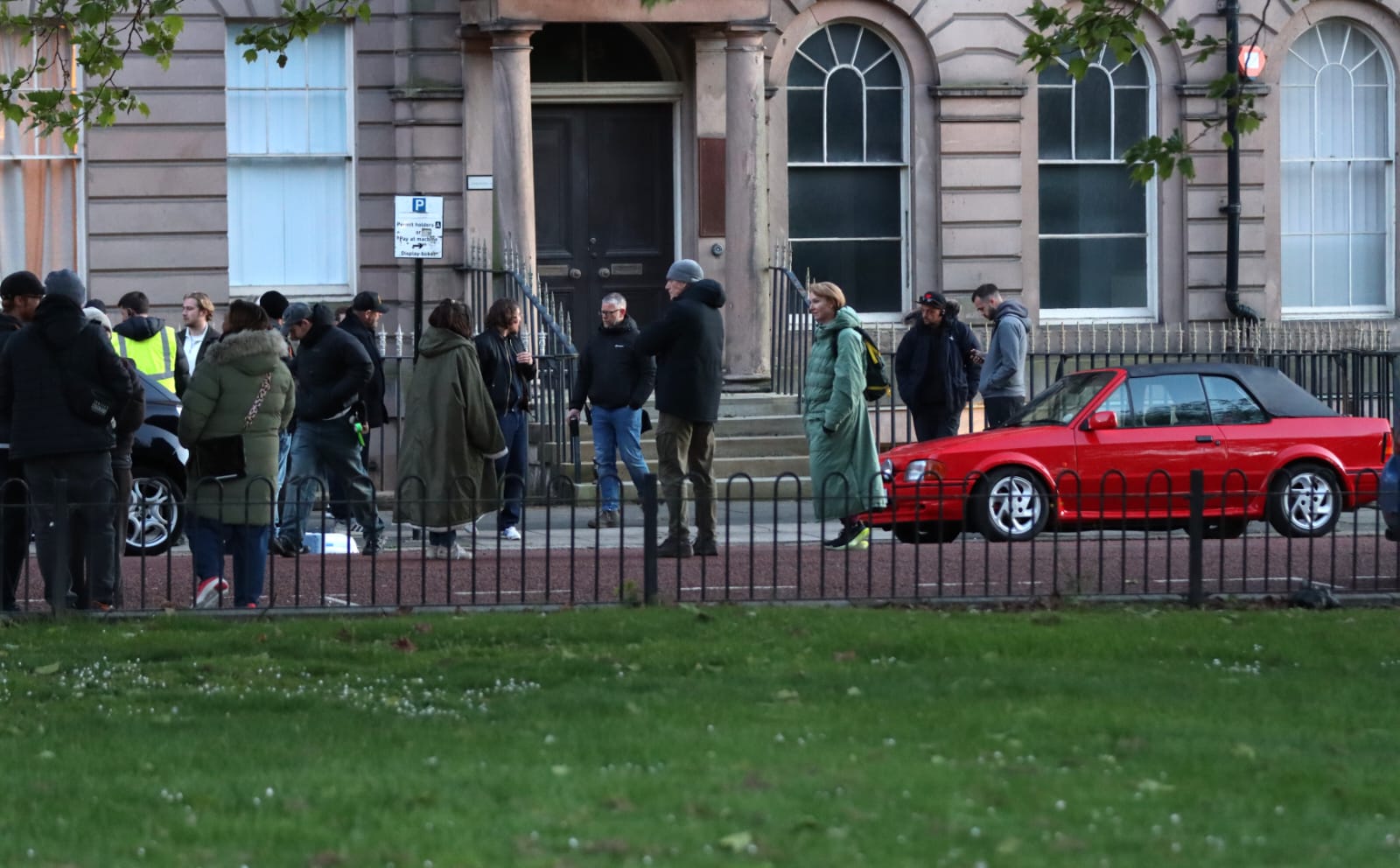 New Netflix thriller The Woods starring Michelle Keegan spotted filming in Birkenhead