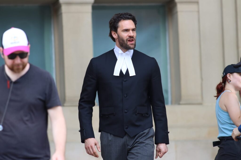 New Images Show Netflix Thriller The Woods Filming at St George's Hall