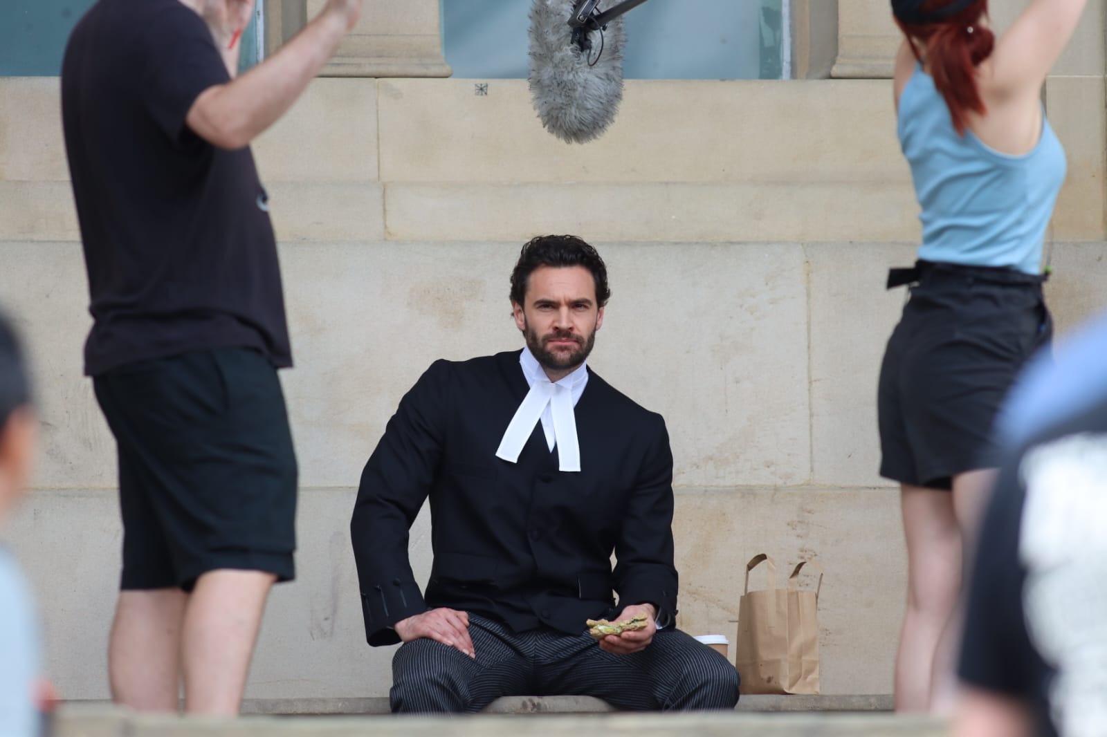 New Images Show Netflix Thriller The Woods Filming at St George's Hall