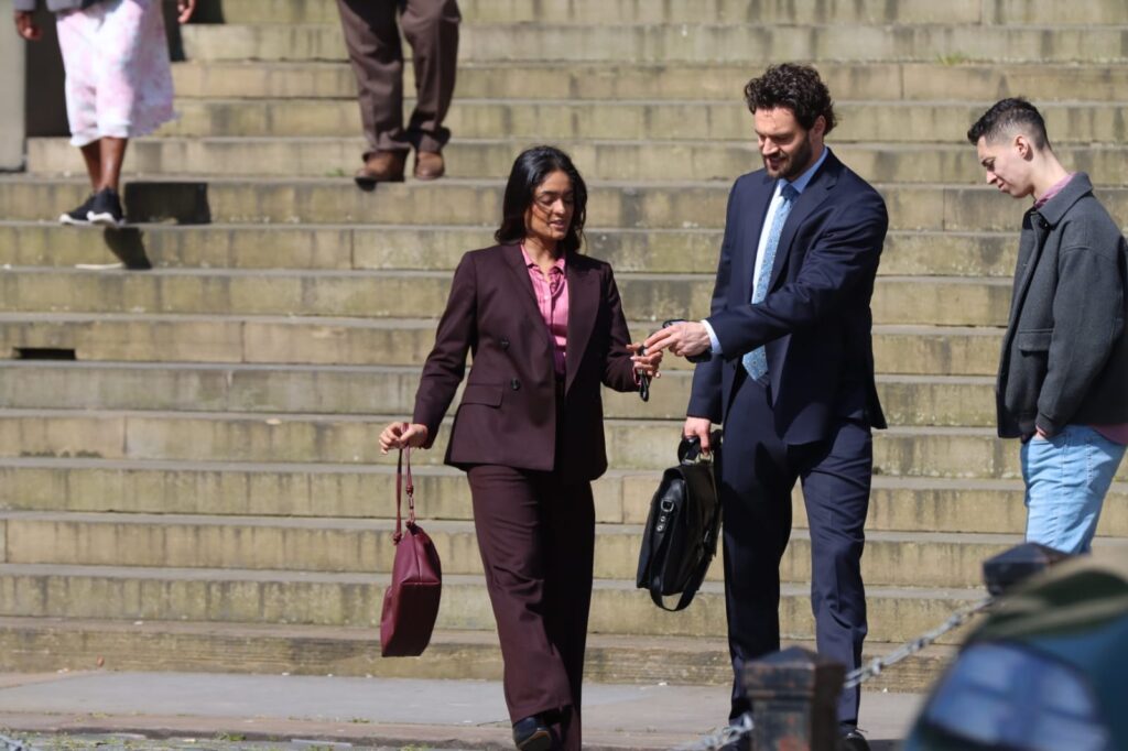 New Images Show Netflix Thriller The Woods Filming at St George's Hall