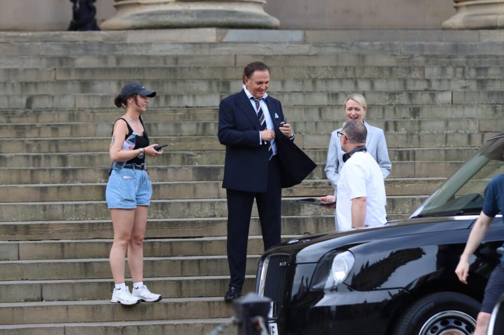New Images Show Netflix Thriller The Woods Filming at St George's Hall