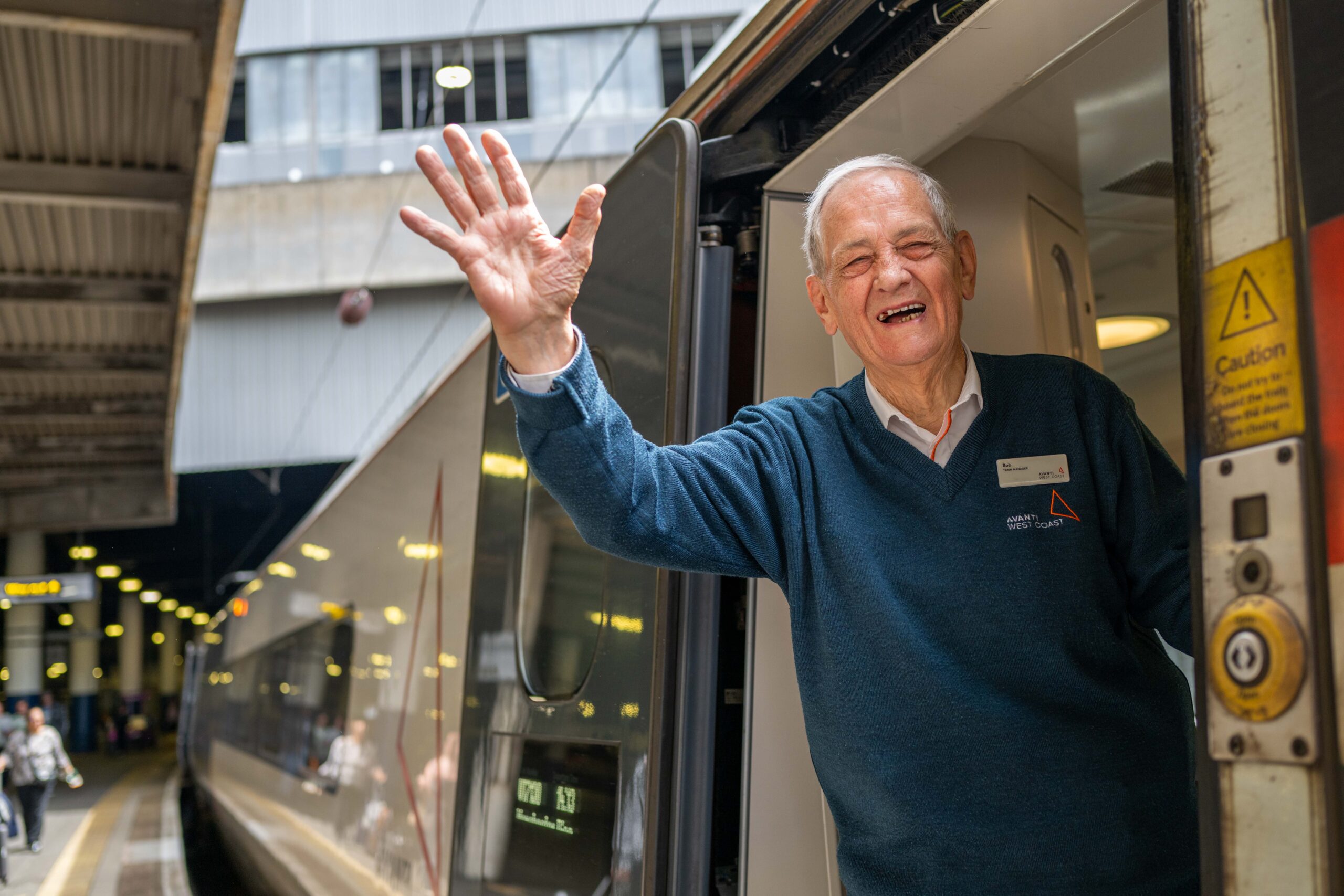 Meet Bob, the 84-year-old Avanti train manager still loving life on the railway