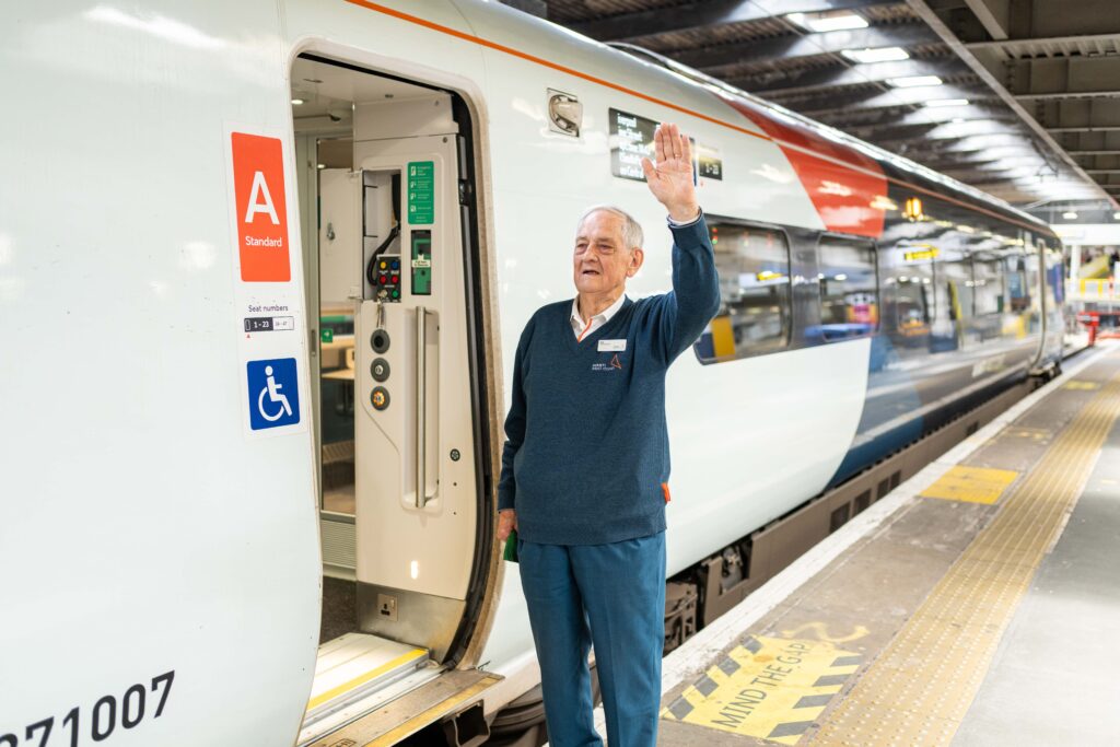 Meet Bob, the 84-year-old Avanti train manager still loving life on the railway