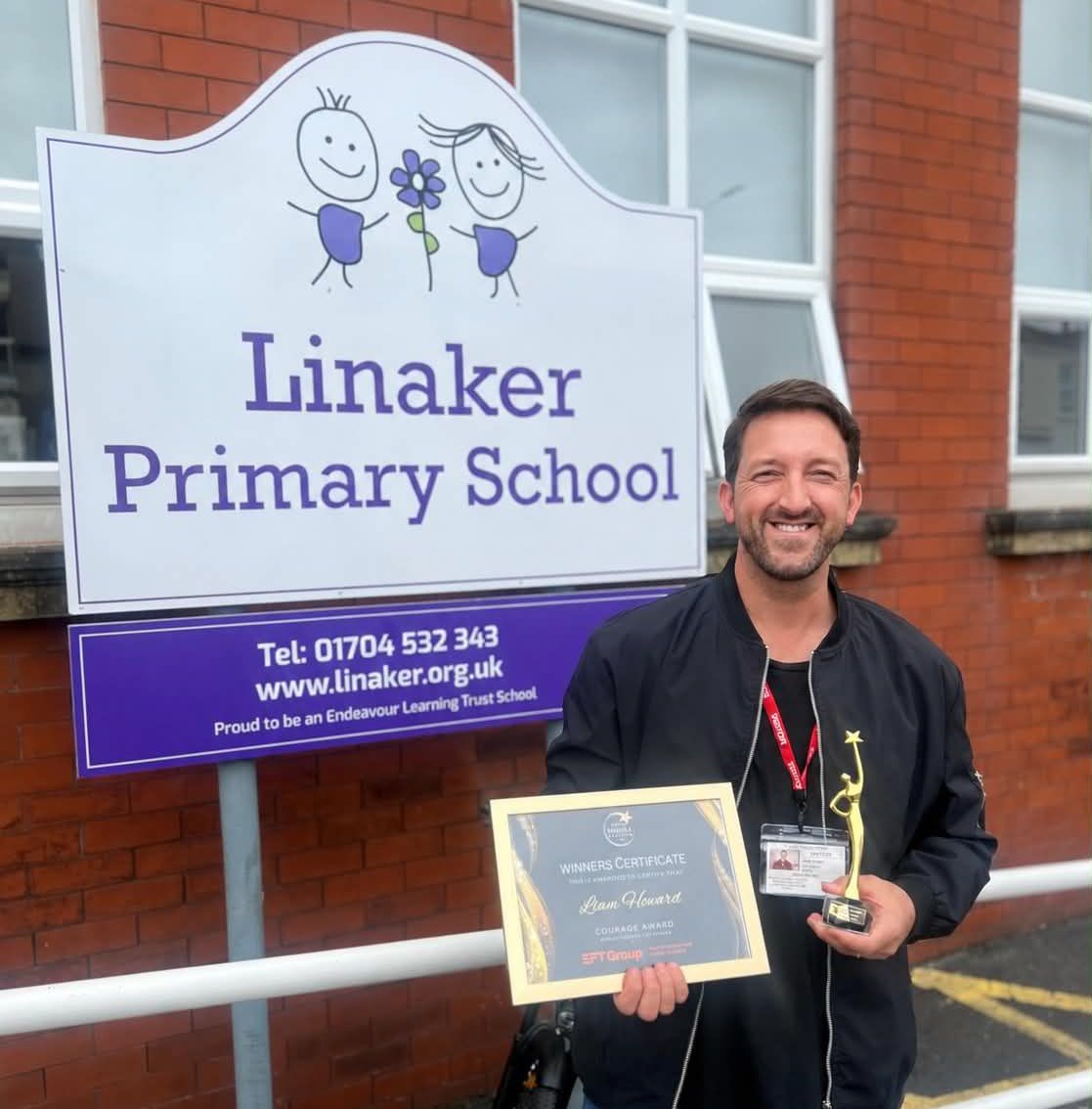 Hero Honoured for Saving a Life Returns to His Southport Primary School to Share His Story