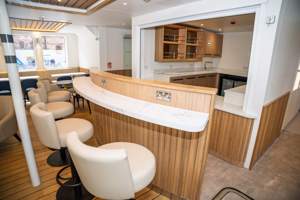 See the Interior of Liverpool’s First New Mersey Ferry in Over 60 Years as Major Step is Taken Towards Launch