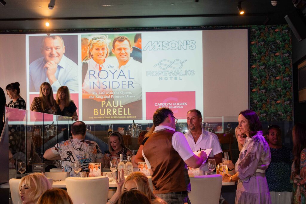 Royal Insider Paul Burrell Delights Liverpool Audience at Exclusive Book Launch Event