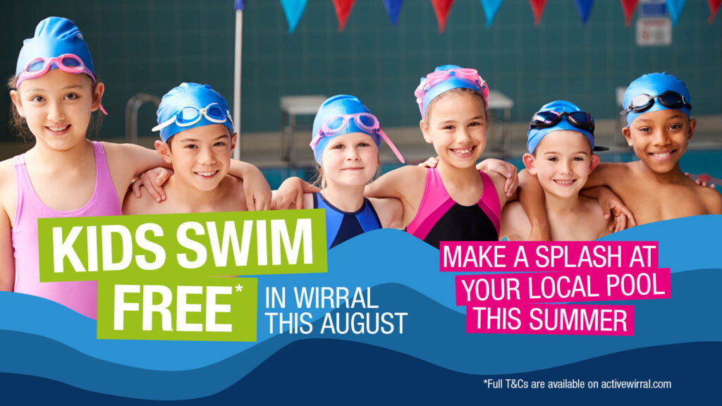 Free swimming offered to young people across Wirral this summer
