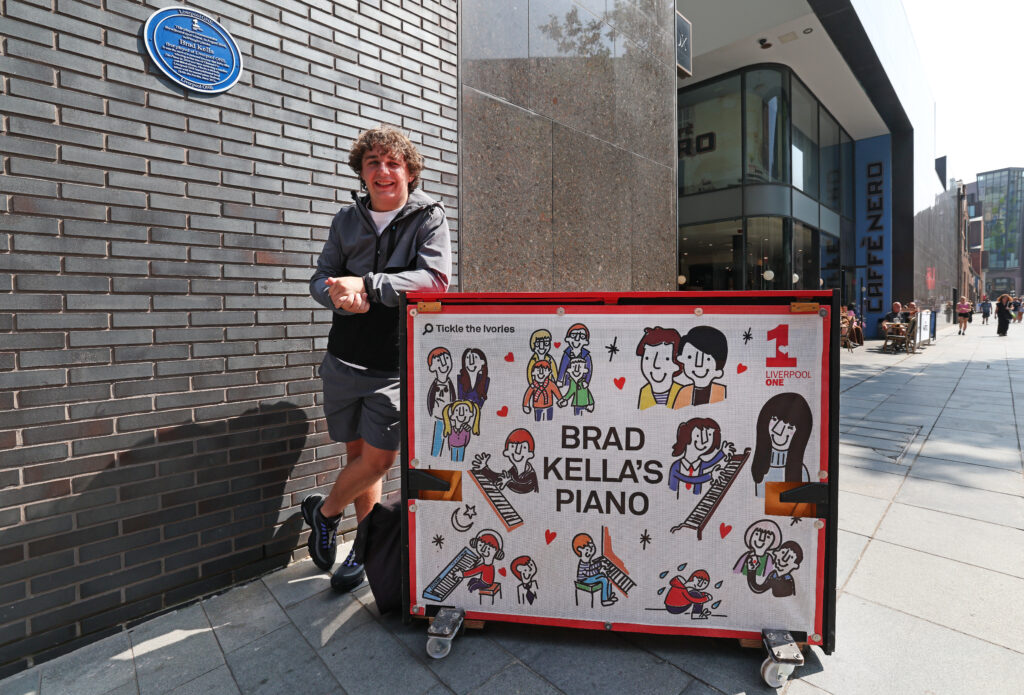 Brad Kella Honoured with Blue Plaque at Spot Where Busking Journey Began