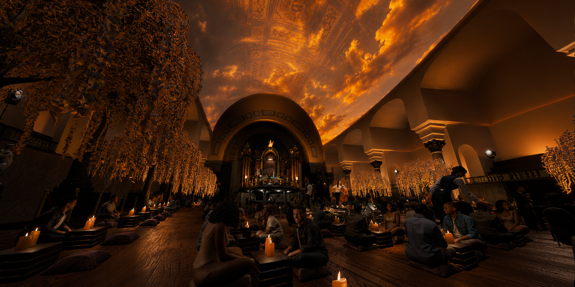 The Picnic Club brings an immersive indoor picnic experience to St George’s Hall