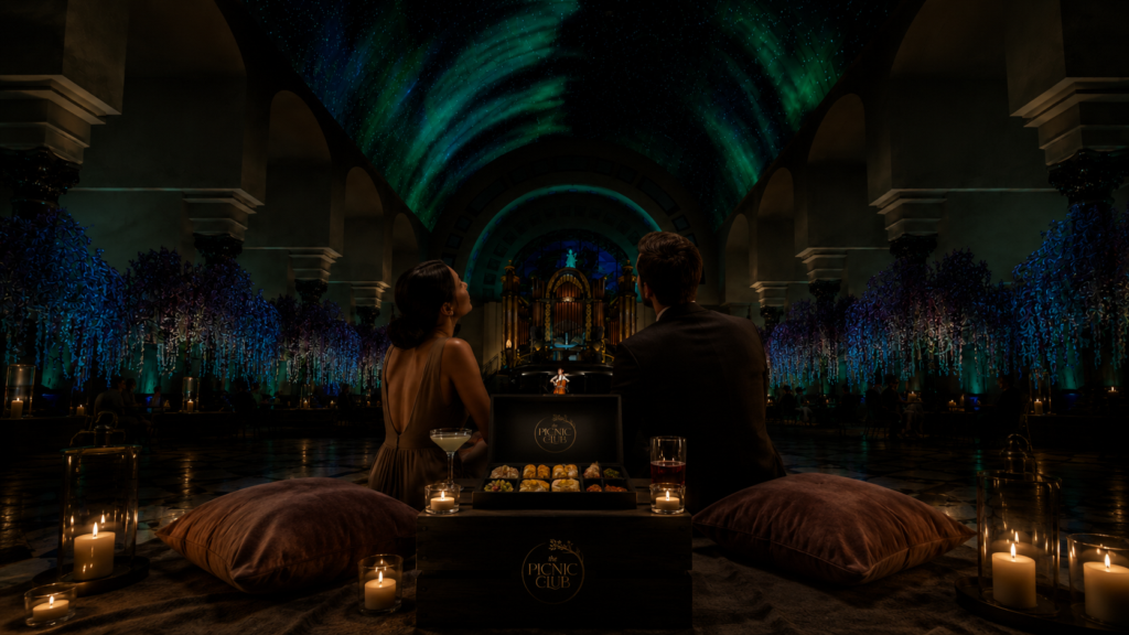 The Picnic Club brings an immersive indoor picnic experience to St George’s Hall