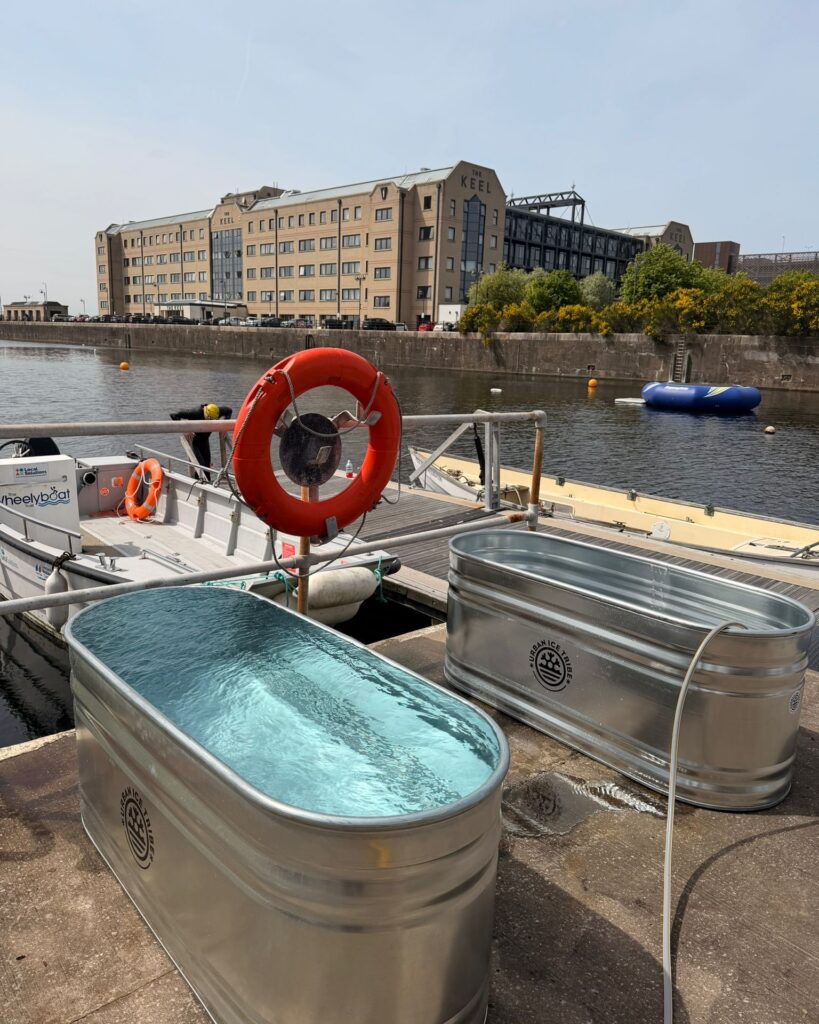 Wood-fired Scandinavian sauna arrives at Liverpool Watersports Centre