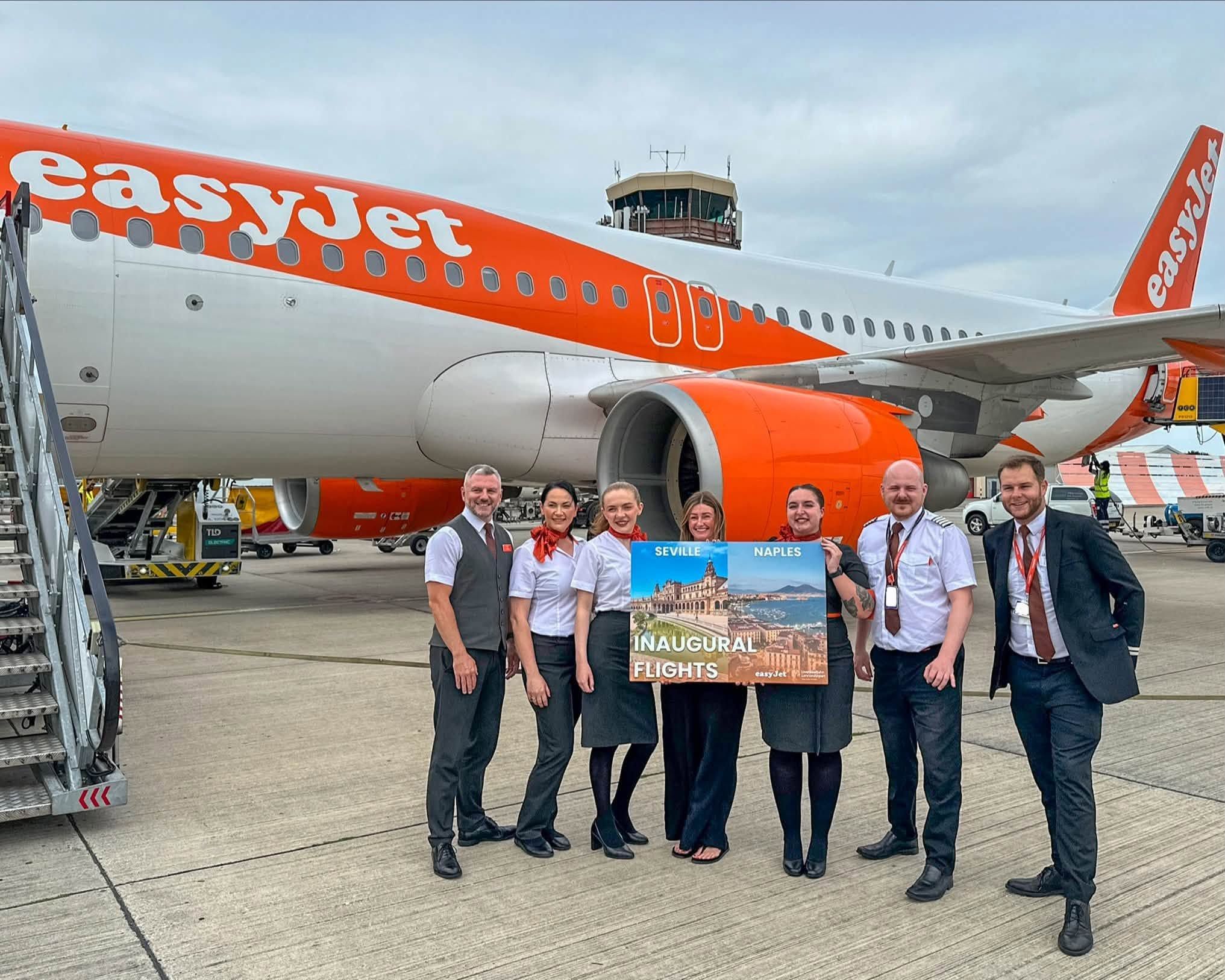 easyJet bases ninth aircraft at Liverpool John Lennon Airport as two new routes launch