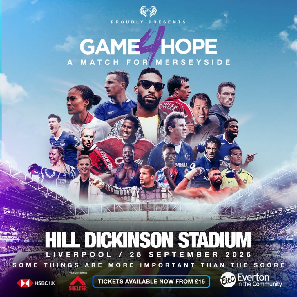 Everton and Liverpool legends unite for Game4Hope charity showdown at Hill Dickinson Stadium