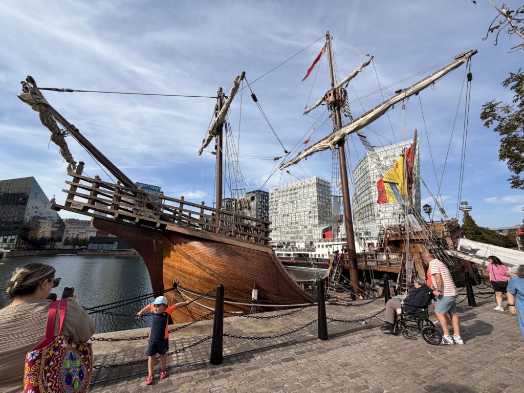Nao Santa María arrives in Liverpool ahead of opening to visitors