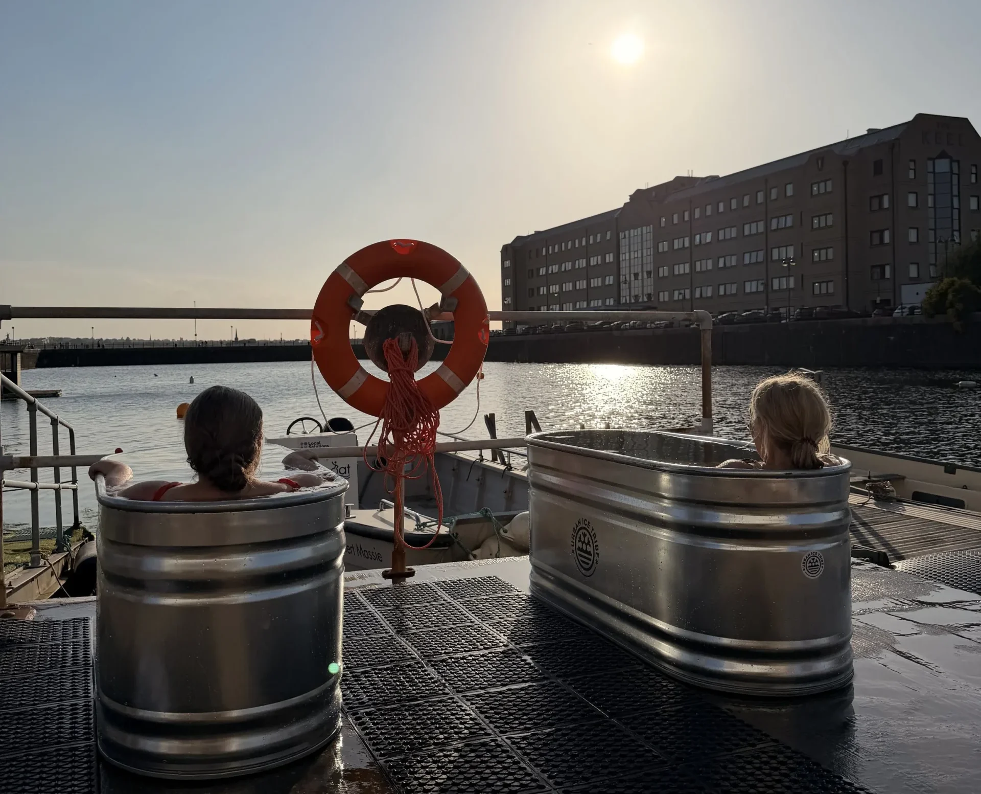 Wood-fired Scandinavian sauna arrives at Liverpool Watersports Centre