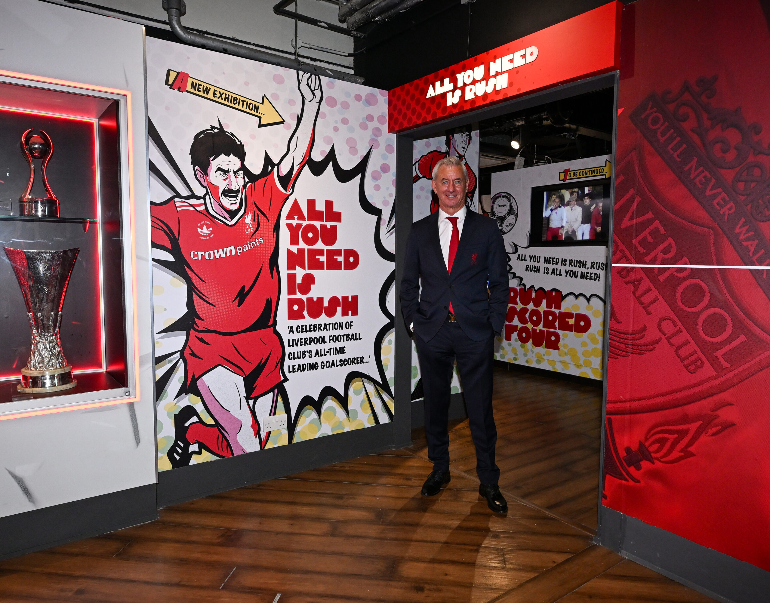 New Ian Rush museum exhibition opens at Anfield