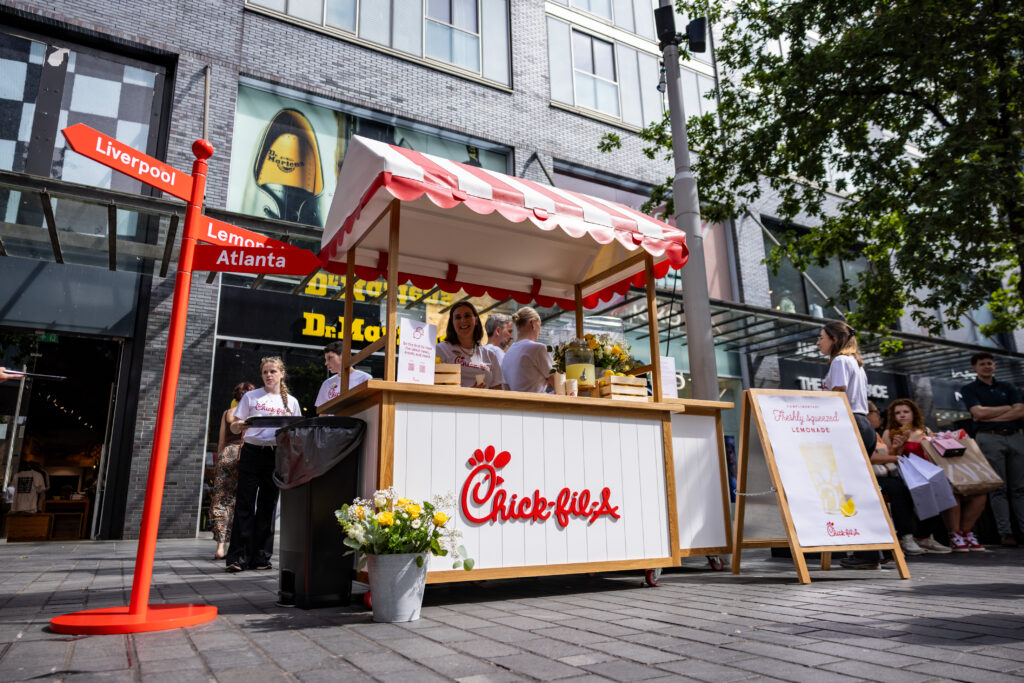Chick-fil-A pops up at Liverpool ONE ahead of first Liverpool restaurant opening