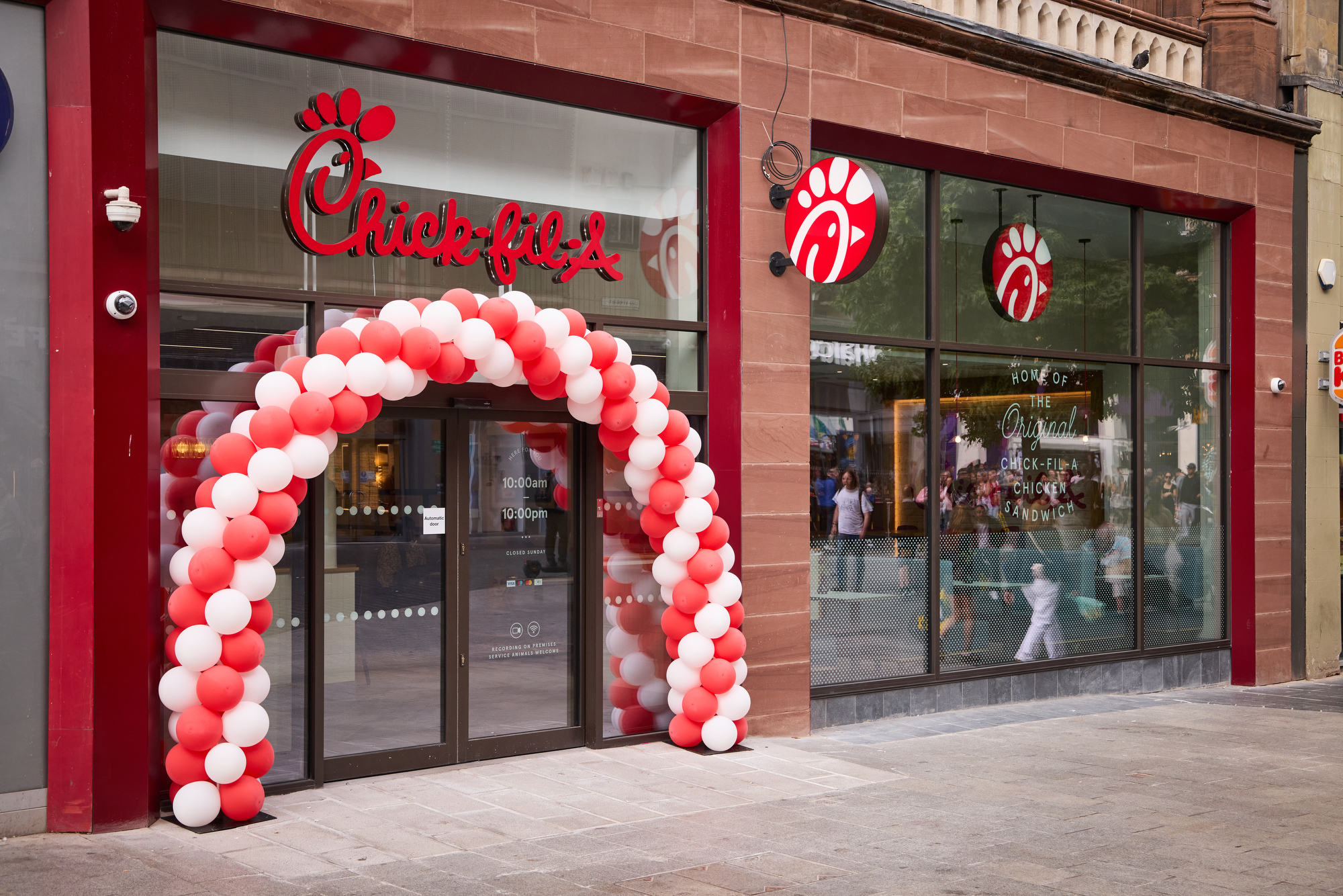 Chick-fil-A opens its new Liverpool restaurant on Lord Street