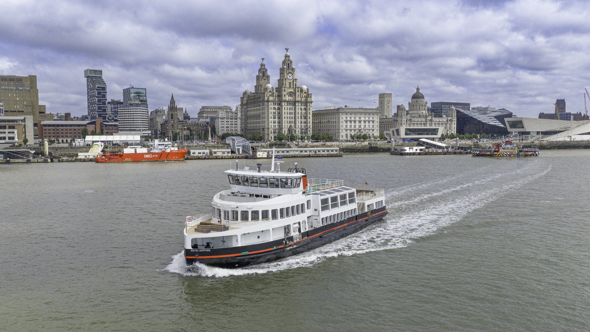 Mersey Ferries crews prepare to welcome passengers aboard new Royal Daffodil