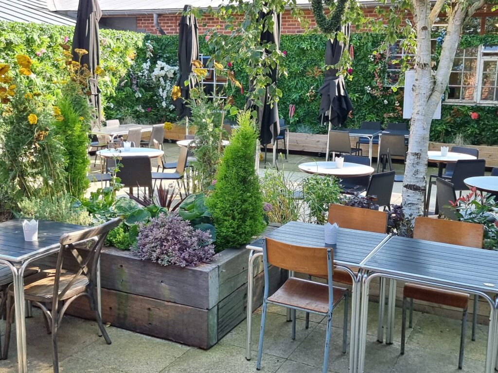 The Wheelbarrow draws summer crowds to South Liverpool garden terrace