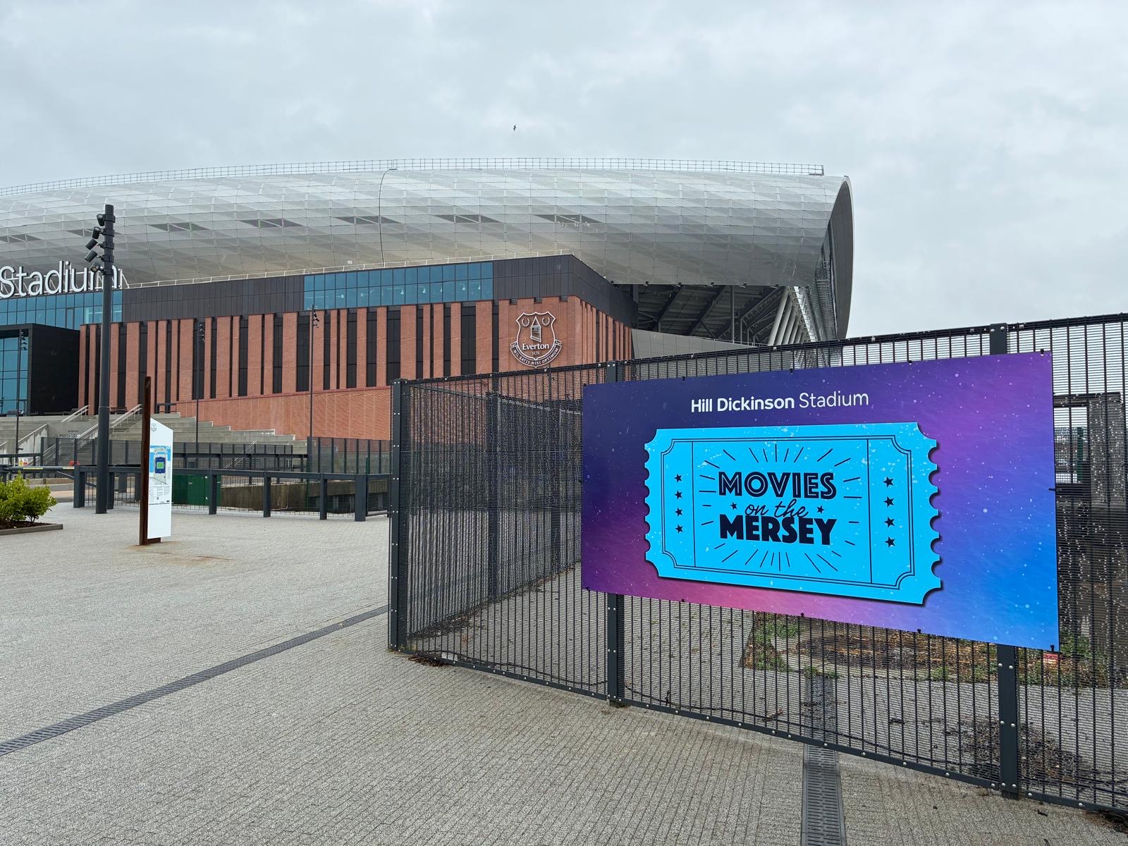 Three Movies on the Mersey screenings sell out at Everton’s Hill Dickinson Stadium