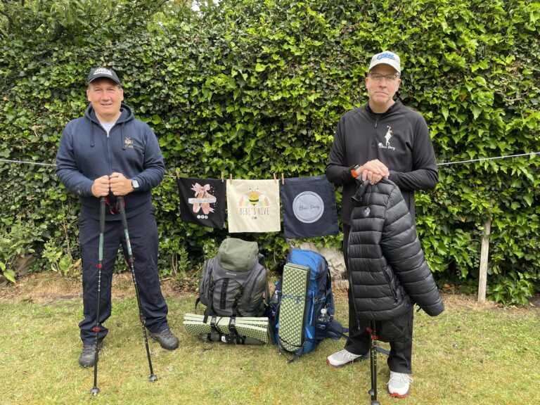 Friends who have ‘never done anything like this’ take on coast-to-coast walk for three special causes