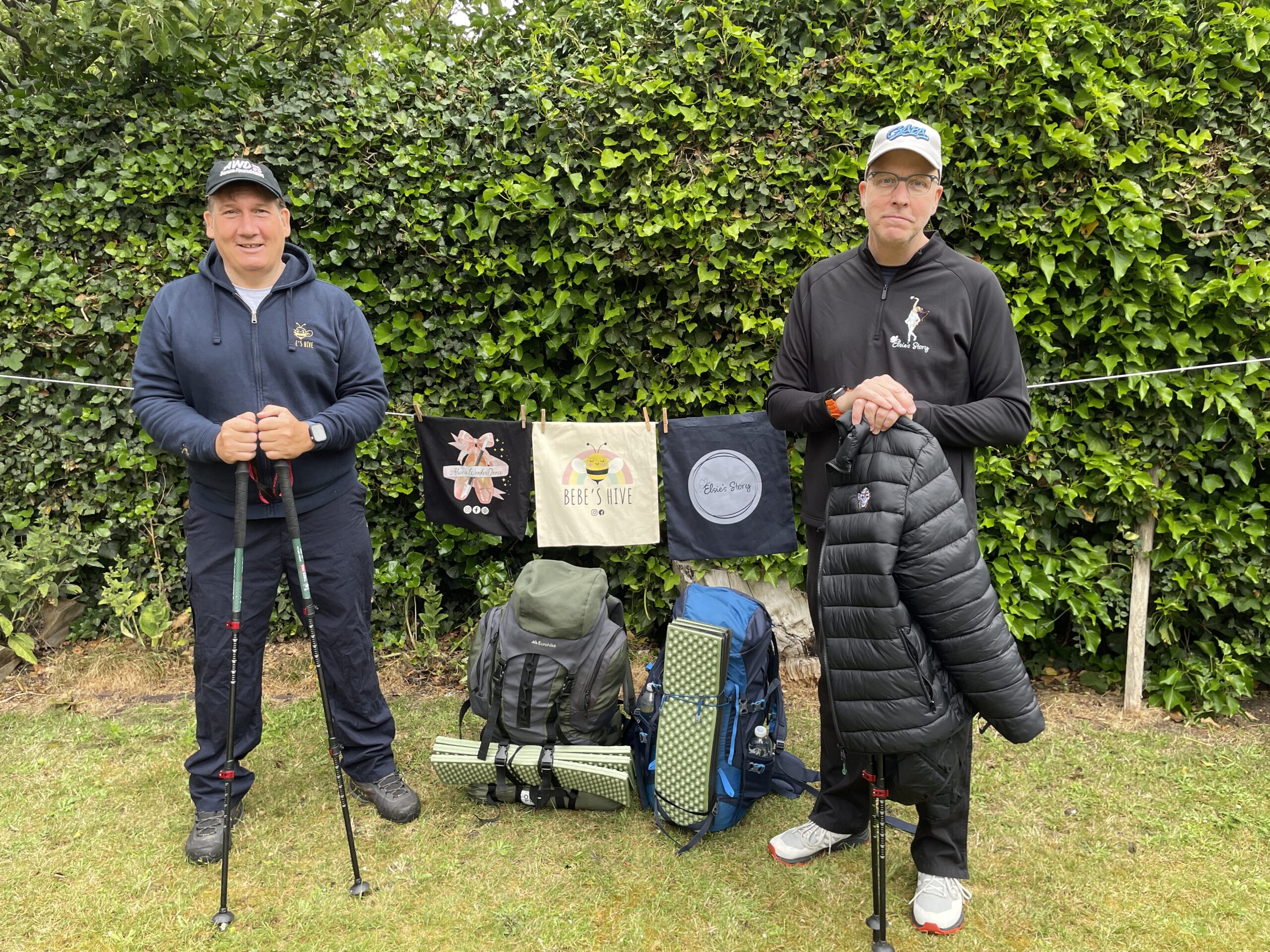 Friends who have ‘never done anything like this’ take on coast-to-coast walk for three special causes