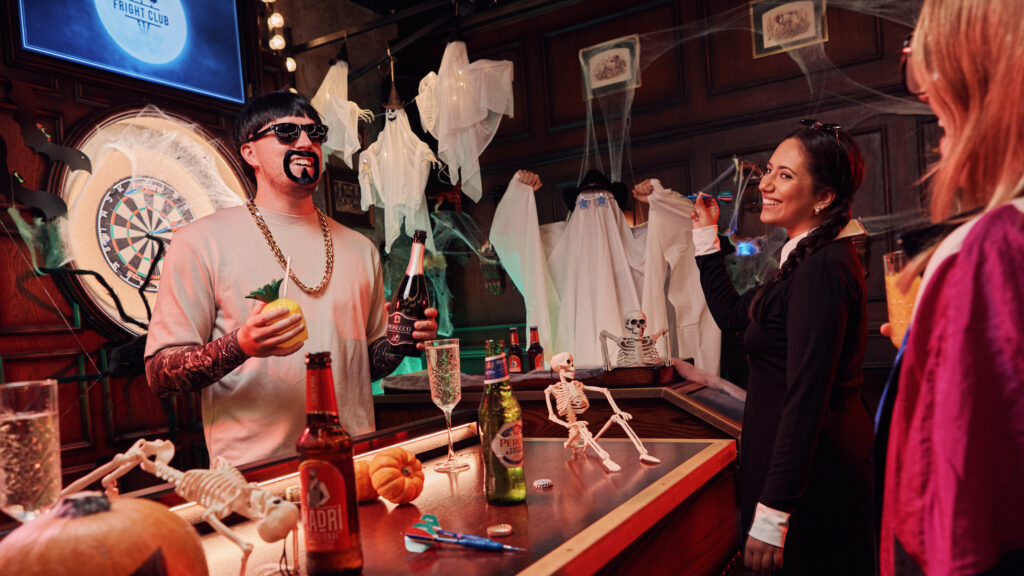 Flight Club Liverpool transforms into Fright Club for huge Halloween party
