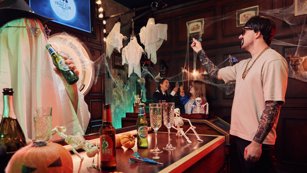 Flight Club Liverpool transforms into Fright Club for huge Halloween party
