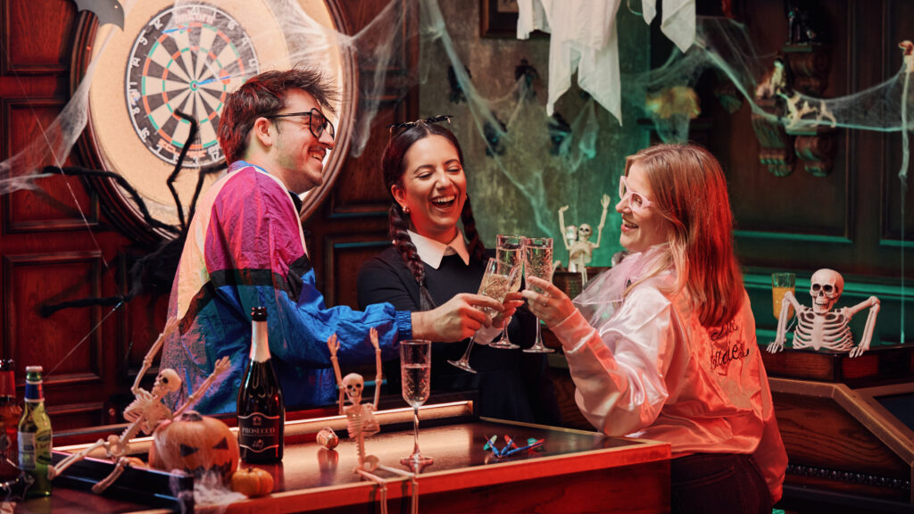 Flight Club Liverpool transforms into Fright Club for huge Halloween party