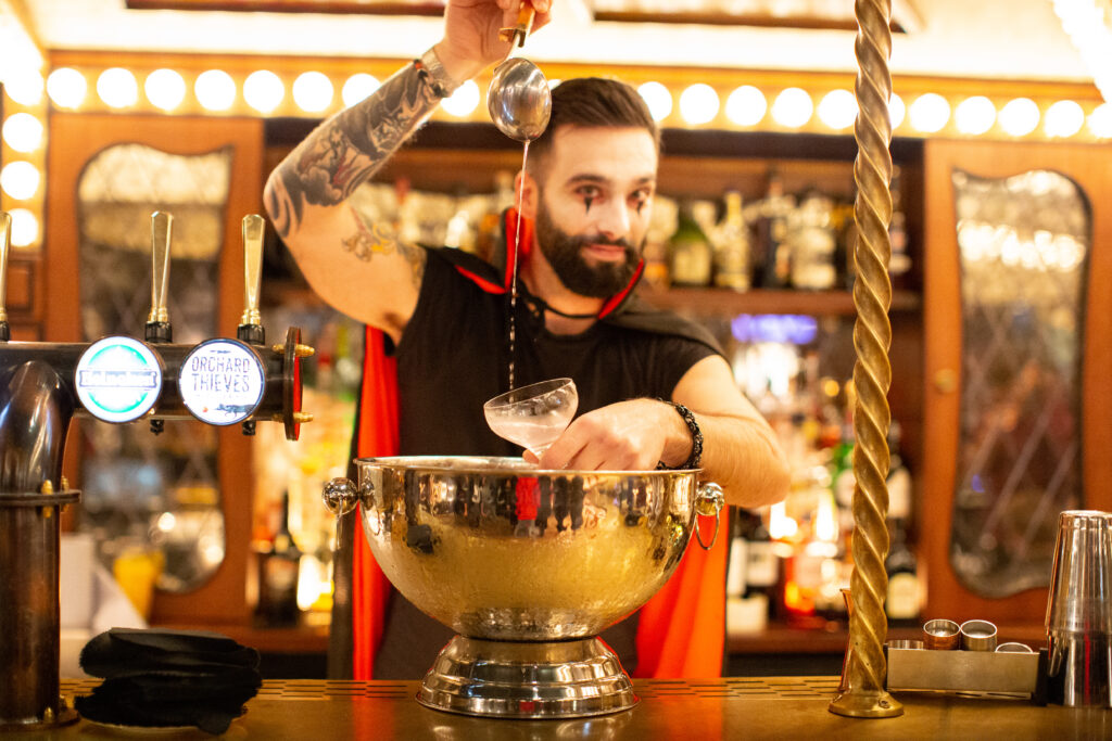 Flight Club Liverpool transforms into Fright Club for huge Halloween party