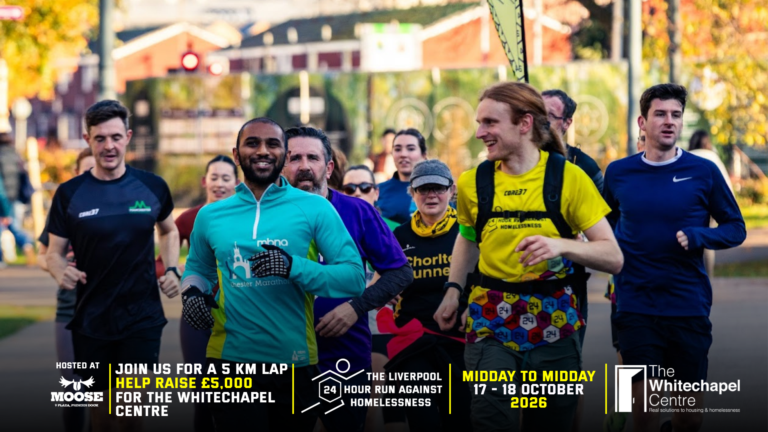 Liverpool to host first 24 Hour Run Against Homelessness for The Whitechapel Centre