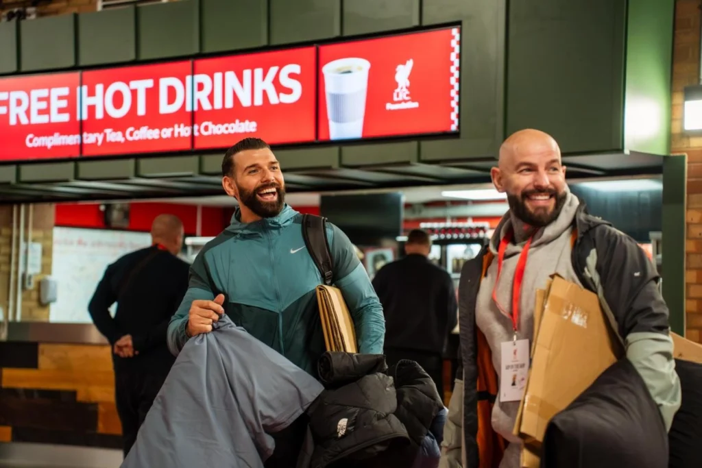 LFC Foundation’s Kip on the Kop raises record-breaking £120,000 for homelessness support