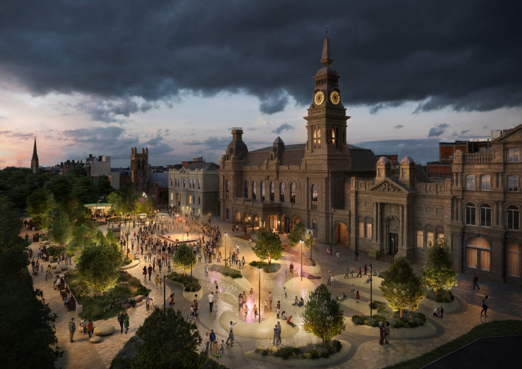 New images reveal £10m vision for Southport Town Hall Gardens