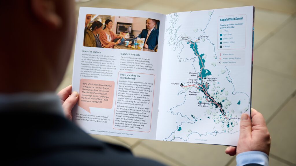 Avanti West Coast generates more than £5bn for UK economy as North West benefits by £1.2bn